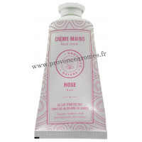 Crème mains Rose au LAIT D'ÂNESSE Bio 50 ml