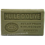 Savon Huile d'olive et lait d'ânesse frais Bio 125 gr
