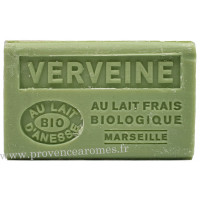 Savon Verveine au lait d'ânesse frais Bio 125 gr