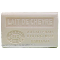 Savon Lait de chèvre au lait d'ânesse frais Bio 125 gr