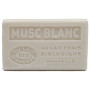 Savon Musc Blanc au lait d'ânesse frais Bio 125 gr