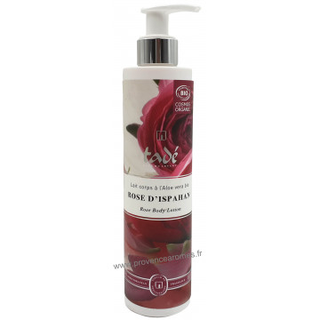 LAIT CORPS ROSE D'ISPAHAN Tadé - CERTIFIÉ BIO