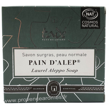 SAVON D'ALEP Tadé 100 g CERTIFIÉ COSMOS NATURAL