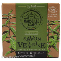 SAVON DE MARSEILLE VERVEINE Tadé 100 g CERTIFIÉ COSMOS NATURAL