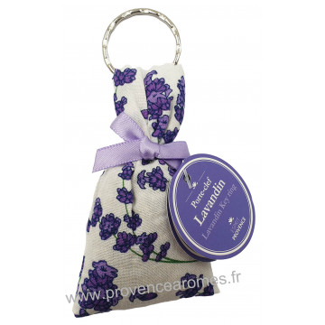 Porte-clés sachet fleurs de Lavandin de Provence modèle 1 Esprit Provence