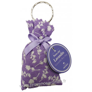 Porte-clés Sachet fleurs de Lavandin de Provence modèle 2 Esprit Provence