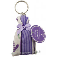 Porte-clés Sachet fleurs de Lavandin de Provence modèle 4 Esprit Provence