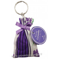 Porte-clés Sachet fleurs de Lavandin de Provence modèle 5 Esprit Provence