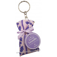 Porte-clés Sachet fleurs de Lavandin de Provence modèle 6 Esprit Provence