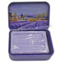 Boîte et savon 60 g Lavande déco Paysage Provençale Esprit Provence