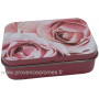 Boîte et savon 60 g Rose déco roses Esprit Provence
