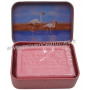 Boîte et savon 60 g Rose déco Flamants roses Esprit Provence