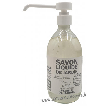 Savon liquide de jardin FEUILLE DE TOMATE Mas du roseau