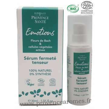 Sérum fermeté tenseur cellules végétales actives et fleurs de Bach Elixir & Co