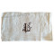 Serviette 50 x 100 brodée personnalisée initiale lettre L