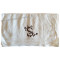 Serviette 50 x 100 brodée personnalisée initiale lettre S