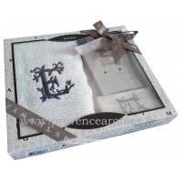 coffret cadeau personnalisé initiale lettre