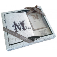 coffret cadeau personnalisé initiale lettre