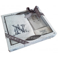 coffret cadeau personnalisé initiale lettre