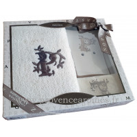 Coffret cadeau personnalisé initiale lettre P