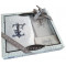 Coffret cadeau personnalisé initiale lettre T