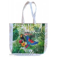 Sac Coton JARDIN TROPICAL