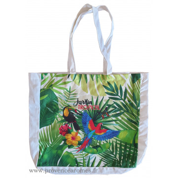 Sac Coton JARDIN TROPICAL