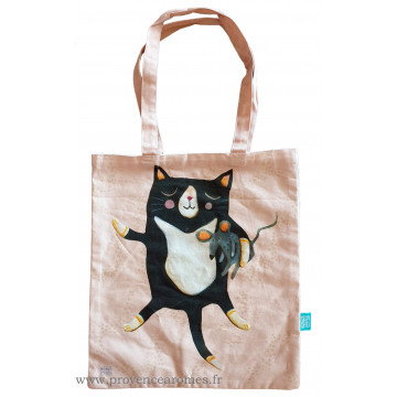 Sac coton CRAZY CAT ALLEN DESIGNS