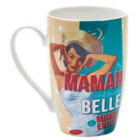 Mug MA MAMAN C'EST LA PLUS BELLE Natives déco rétro vintage