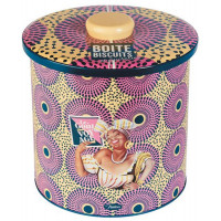 Boîte à biscuits LE GOÛT DU VOYAGE Natives déco rétro vintage