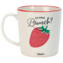 Mug blanc ÇA VOUS BRUNCH ? Natives déco rétro vintage