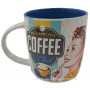 Mug IT'S COFFEE O'CLOCK déco rétro vintage