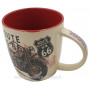 Mug ROUTE 66 BIKE MAP déco rétro vintage