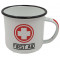 Mug émaillé FIRST AID déco rétro vintage