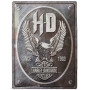 Plaque métal Harley Davidson métal Eagl 40 x 30 cm déco rétro vintage