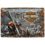 Plaque métal Harley Davidson Favourite Ride 30 x 20 cm déco rétro vintage