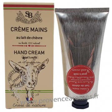 Crème mains LAIT DE CHÈVRE Un été Provence 75 ml