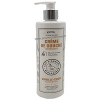 Crème de douche Vanille Coco au lait d'ânesse BIO