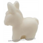 Savon en forme de Petit âne blanc au lait d'ânesse Bio 60 gr