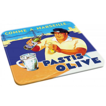 Dessous de Plat PASTIS OLIVE