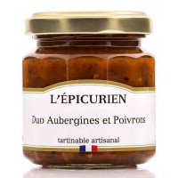 Duo Aubergines et Poivrons L’épicurien - 100g 