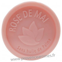 Savon ROSE DE MAI 100 gr sans huile de Palme Esprit Provence