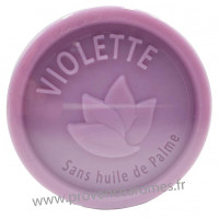 Savon VIOLETTE 100 gr sans huile de Palme Esprit Provence