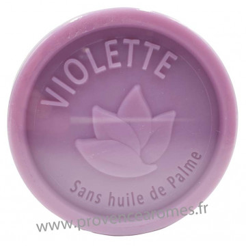 Savon VIOLETTE 100 gr sans huile de Palme Esprit Provence