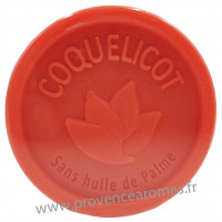 Savon COQUELICOT 100 gr sans huile de Palme Esprit Provence