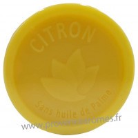 Savon CITRON 100 gr sans huile de Palme Esprit Provence