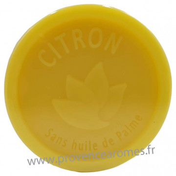 Savon CITRON 100 gr sans huile de Palme Esprit Provence