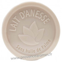 Savon LAIT D'ÂNESSE Bio 100 gr sans huile de Palme Esprit Provence