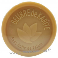 Savon BEURRE DE KARITÉ Bio 100 gr sans huile de Palme Esprit Provence