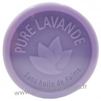 Savon PURE LAVANDE 100 gr sans huile de Palme Esprit Provence